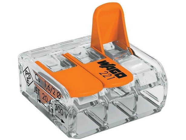 221-413 STEZALJKA WAGO 3X0,5-4mm P/F (P-50)