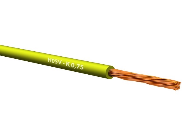 0131000713 VODIČ P/F 0,75 ŽUTI (HO5V-K)