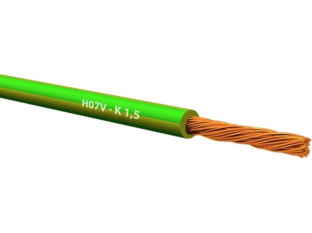 0131001503 VODIČ P/F 1,5 Ž/Z (HO7V-K)