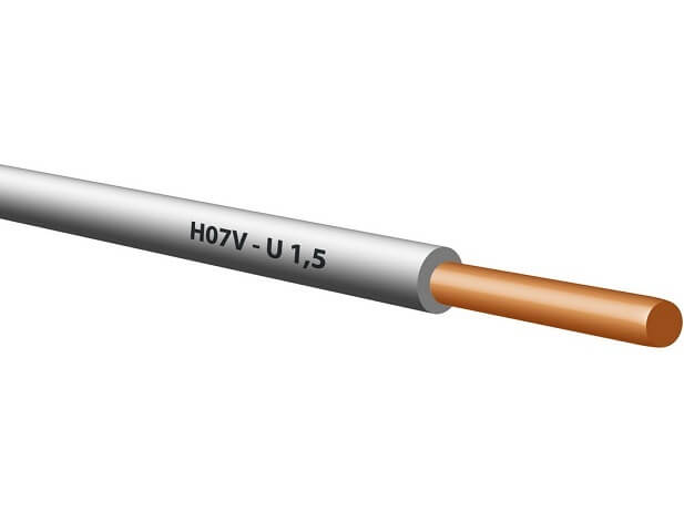0110001507 VODIČ P 1,5 BIJELI (HO7V-U)
