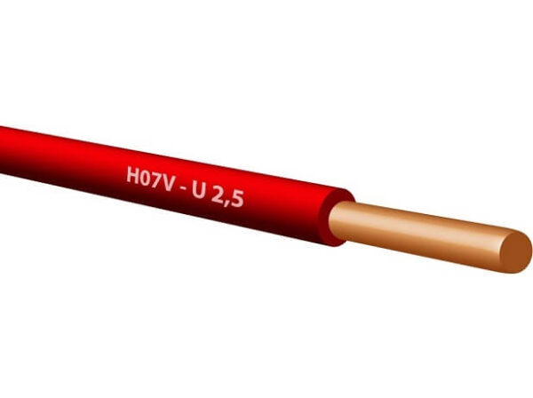 0110002504 VODIČ P 2,5 CRVENI (HO7V-U)