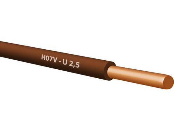 0110002505 VODIČ P 2,5 SMEĐI (HO7V-U)
