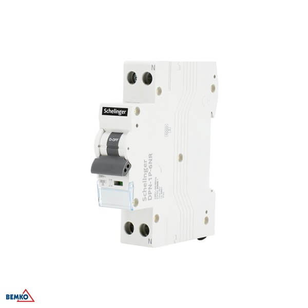 A04-DPN-1P-6NR-C25 AUTOMATSKI OSIGURAČ 1P+N 1M C 25A 6kA SCHELINGER
