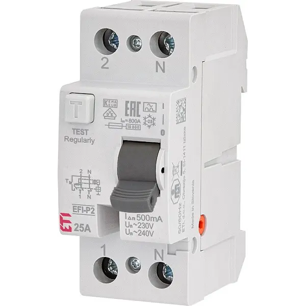 ETI SKLOPKA FID 25A 2P 0,5A EFI-2 A