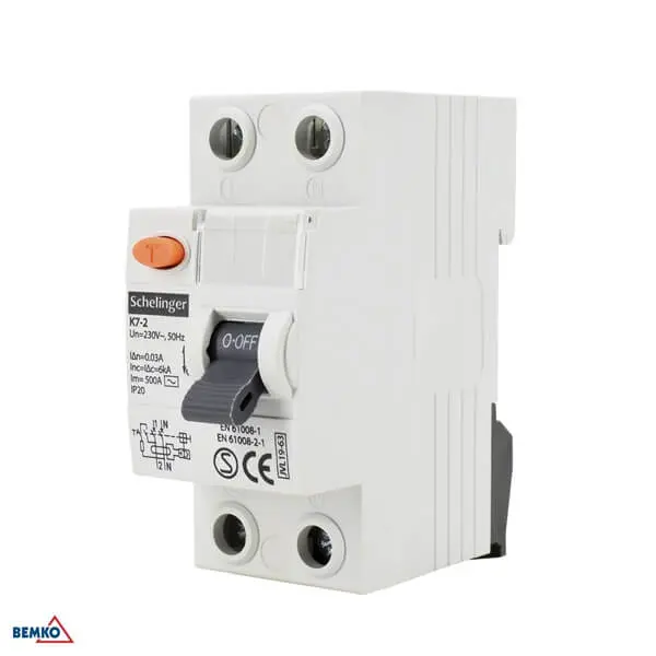 FID SKLOPKA 2P 25A 30mA AC 6kA SCHELINGER