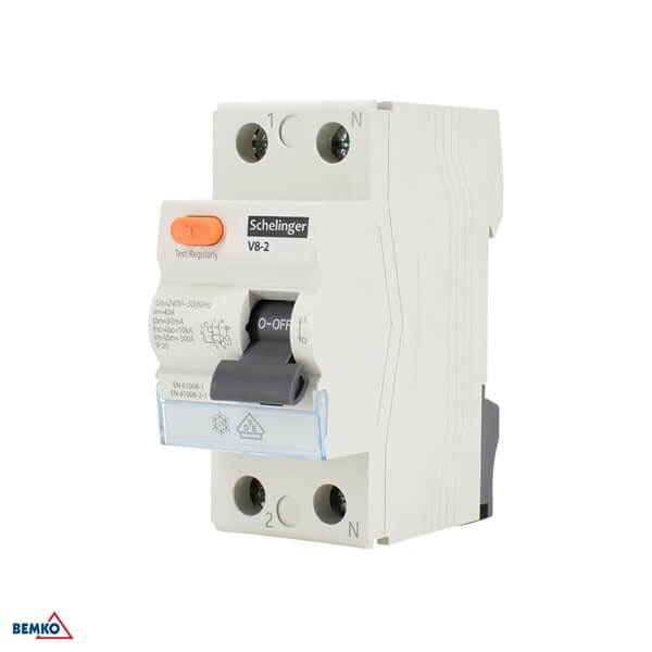 A03-V8-2-40-030 FID SKLOPKA 2P 40A 30mA A 10kA SCHELINGER