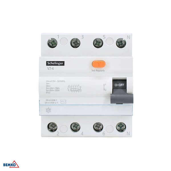 A03-V7-4-25-300 FID SKLOPKA 4P 25A 300mA A 10kA SCHELINGER