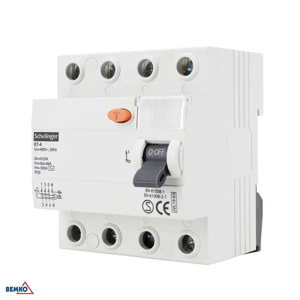 FID SKLOPKA 4P 25A 30mA AC 6kA SCHELINGER