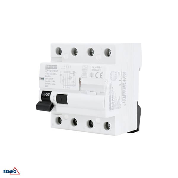 A03-K9-4-040-030 FID SKLOPKA 4P 40A 30mA B 6kA SCHELINGER