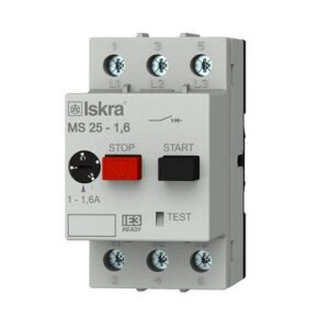 30107960_ISK MOTORSKA ZAŠTITNA SKLOPKA MS-25/2,5; 1,0A-1,6A ISKRA