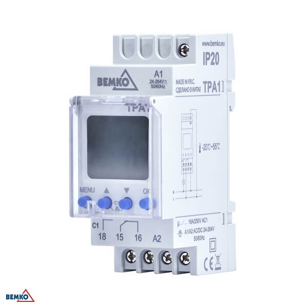 A25-TPA1 PROGRAMATOR VREMENSKI ASTRONOMSKI 24-264 VAC/DC