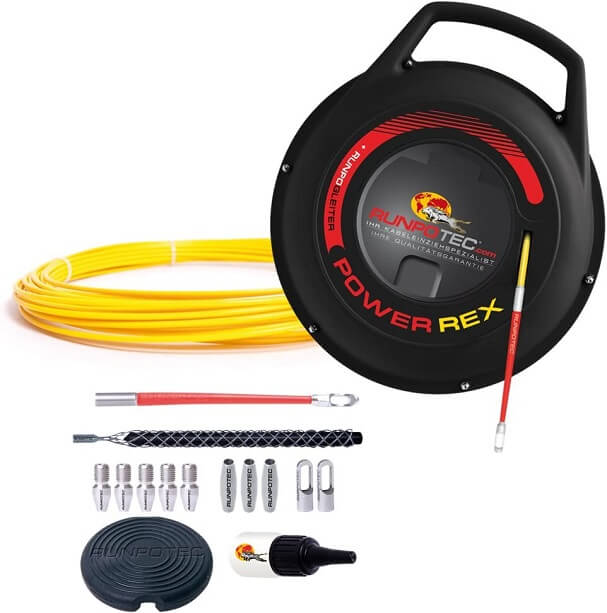 R10087 FORŠPAN 20M POWER REX PROFI 3mm FIBERGLASS RUNPOTEC