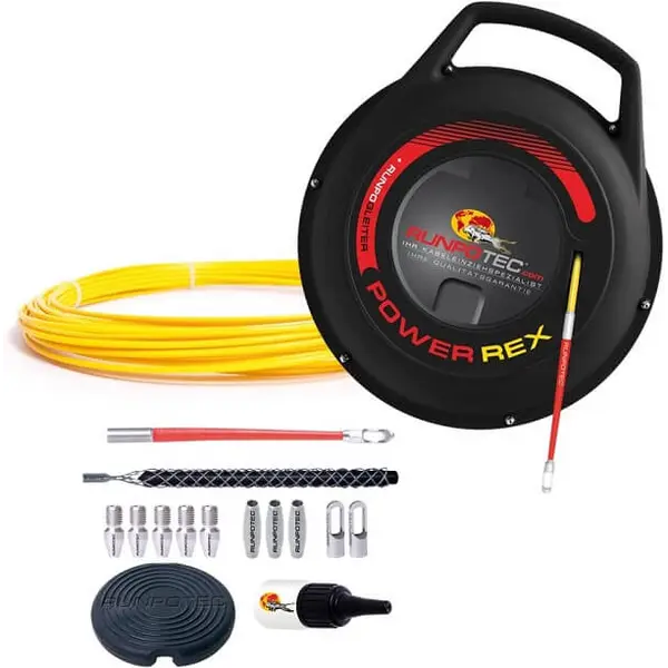 10090_RPT FORŠPAN 50M POWER REX PROFI 3mm FIBERGLASS RUNPOTEC