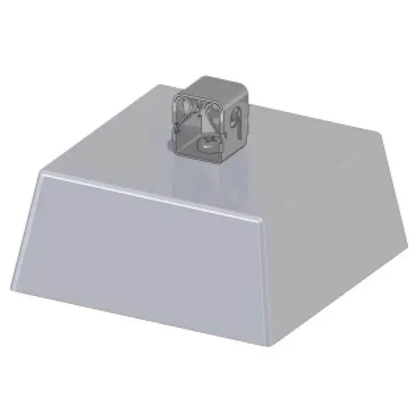 VDR.056601 KROVNI NOSAČ GKNB 01 M AiSi PVC KOCKA PUNJENA BETONOM