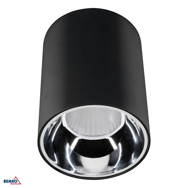 LED DOWNLIGHTER 30W 4000K OKRUGLI MAFED NADGRADNI CRNI IP44
