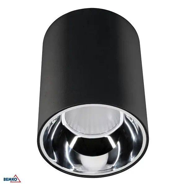LED DOWNLIGHTER 30W 4000K OKRUGLI MAFED NADGRADNI CRNI IP44