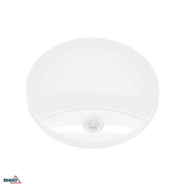C38-ST41-104-PIR LED PLAFONJERA 10W 4000K IP44 "TAWAN" ZIDNA SENZOR PC