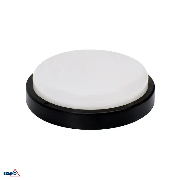 LED PLAFONJERA 18W 4000K 1750lm IP54 CRNA OKRUGLA KANLO