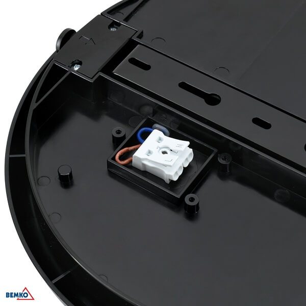 C36-PSF707-164-BL LED PLAFONJERA 16W 4000K IP66 "DIANA" OPAL 1600lm CRNA