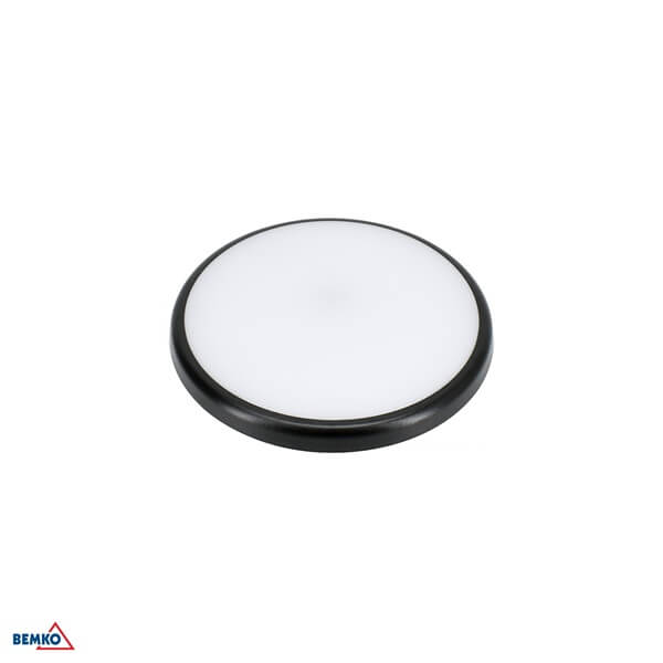 C36-PSF707-164-BL-MD LED PLAFONJERA 16W 4000K IP66 "DIANA" OPAL 1600lm CRNA SENZOR
