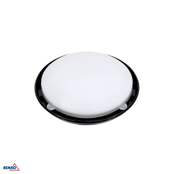 C36-PSF706-224-BL LED PLAFONJERA KATIA 22W 4000K 2000Lm  IP66 CRNA