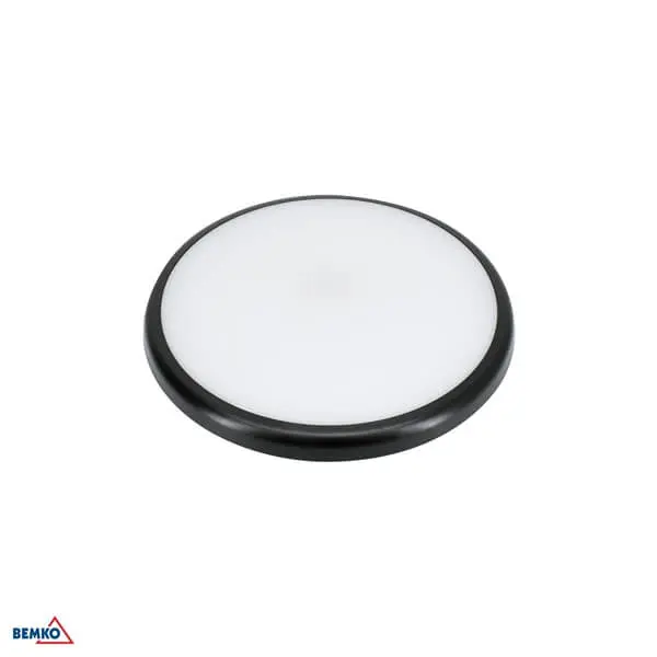 C36-PSF707-224-BL-MD LED PLAFONJERA 22W 4000K IP66 "DIANA" OPAL 2200lm SENZOR CRNA