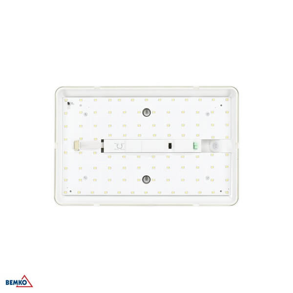 C38-ST35-104-DS LED PLAFONJERA 5W/7W/10W 4000K IP65 "LINA" ZIDNA SA LUKSOMATOM BIJELA
