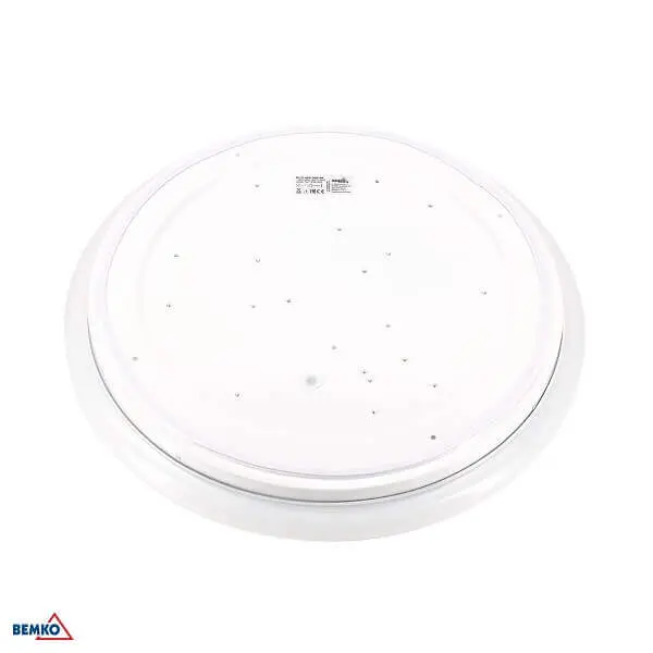 C37-PLA-260-120-3K LED PLAFONJERA 12W 3000K PLATO 1130lm IP44 FI260