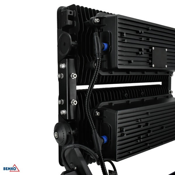 C69-STD2-S-1000BL-5K-6060 LED REFLEKTOR 1000W 5000K STADIUM IP66 160000lm 60X60 CRNI