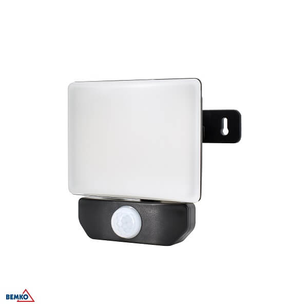 LED REFLEKTOR 10W 4000K 900lm LFX IP65 CRNI SENZOR