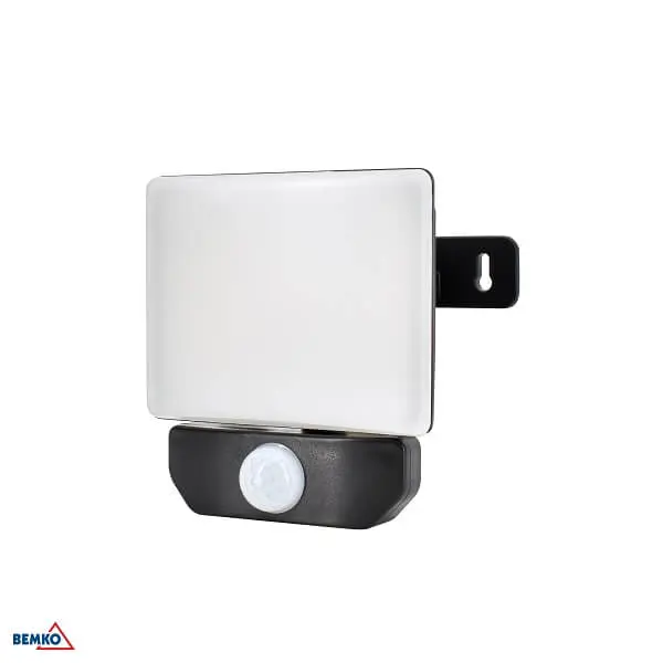 LED REFLEKTOR 10W 4000K 900lm LFX IP65 CRNI SENZOR