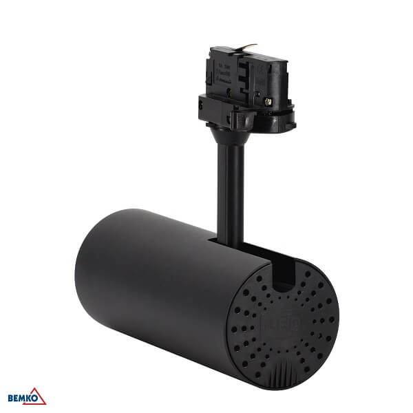 C40-VRK-3F-030BL-4K LED REFLEKTOR ŠINSKI CRNI 3-F VERKO 30W 4000K 2400LM 36°