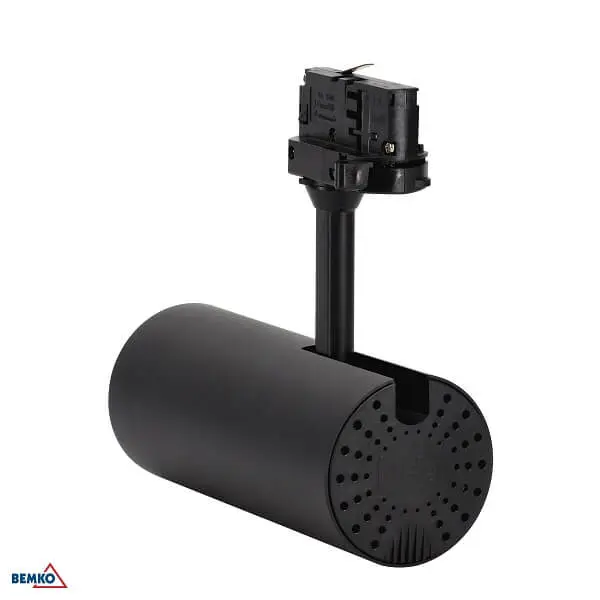 C40-VRK-3F-030BL-4K LED REFLEKTOR ŠINSKI CRNI 3-F VERKO 30W 4000K 2400LM 36°