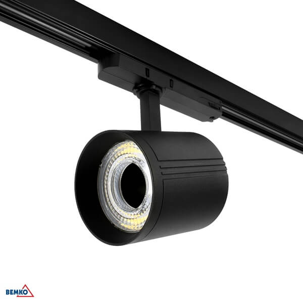 C40-VSK-3F-040BL-4K LED REFLEKTOR ŠINSKI CRNI 3-F VASKO 12-40W 4000K 4400LM CRI90 25/55°