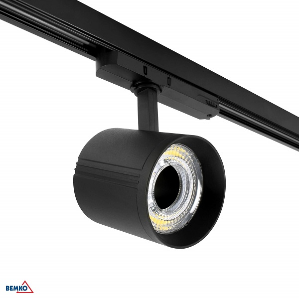 C40-VSK-3F-040BL-4K LED REFLEKTOR ŠINSKI CRNI 3-F VASKO 12-40W 4000K 4400LM CRI90 25/55°