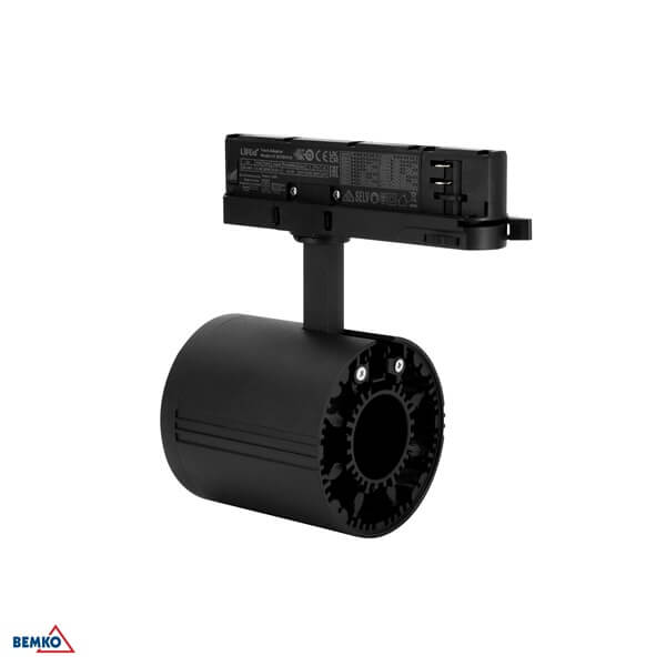 C40-VSK-3F-040BL-4K LED REFLEKTOR ŠINSKI CRNI 3-F VASKO 12-40W 4000K 4400LM CRI90 25/55°