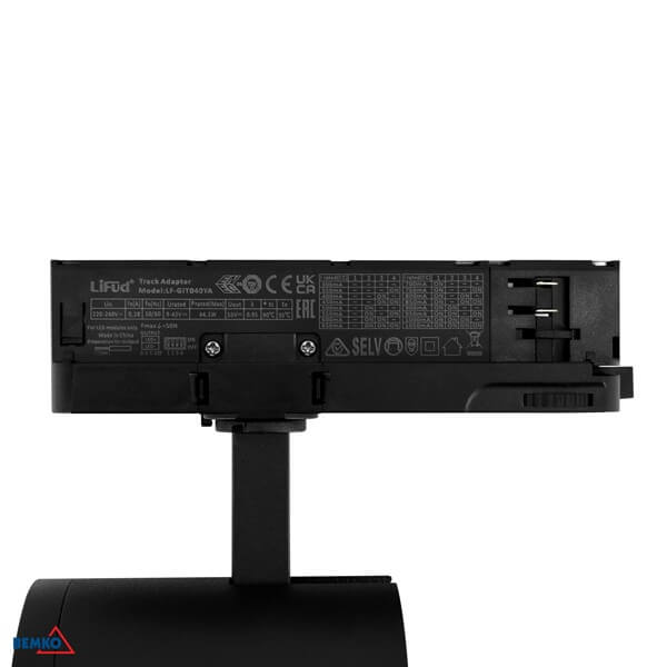C40-VSK-3F-040BL-4K LED REFLEKTOR ŠINSKI CRNI 3-F VASKO 12-40W 4000K 4400LM CRI90 25/55°