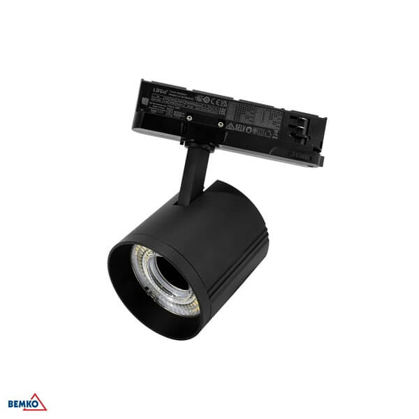C40-VSK-3F-040BL-4K LED REFLEKTOR ŠINSKI CRNI 3-F VASKO 12-40W 4000K 4400LM CRI90 25/55°