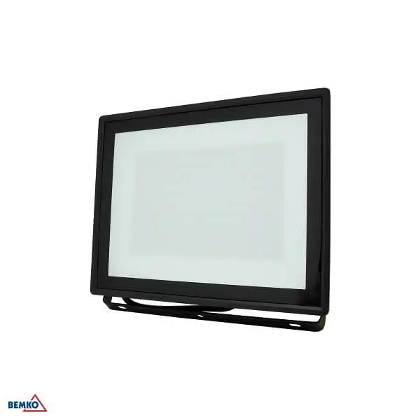 LED REFLEKTOR SMD 100W 4000K 8720lm KASTEL 2 IP65 CRNI