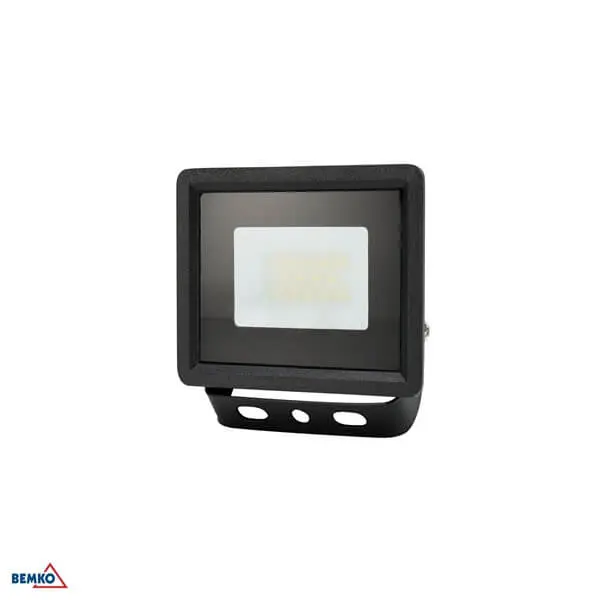 C64-LFK2-010BL-4K LED REFLEKTOR SMD 10W 4000K 800lm KASTEL 2 IP65 CRNI