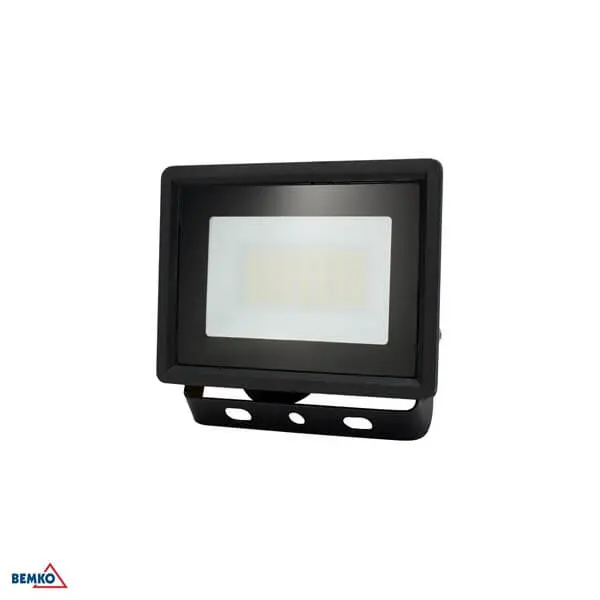 C64-LFK2-020BL-4K LED REFLEKTOR SMD 20W 4000K 1640lm KASTEL 2 IP65 CRNI