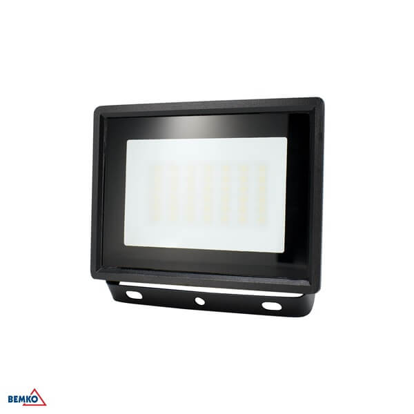 C64-LFK2-030BL-4K LED REFLEKTOR SMD 30W 4000K 2520lm KASTEL 2 IP65 CRNI