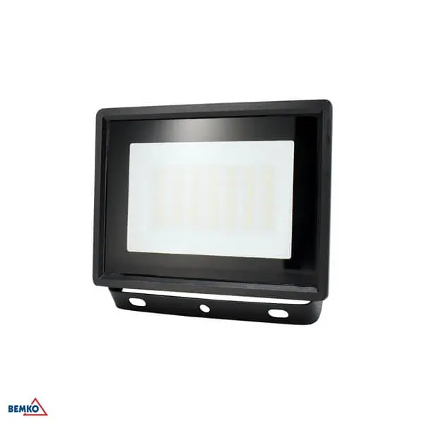 C64-LFK2-030BL-4K LED REFLEKTOR SMD 30W 4000K 2520lm KASTEL 2 IP65 CRNI