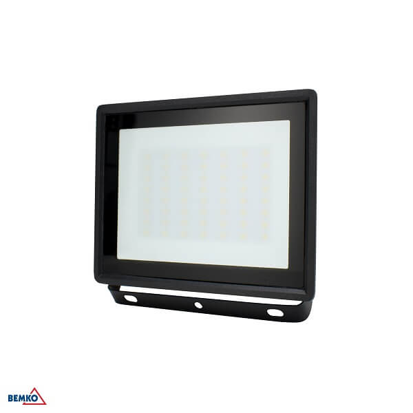 C64-LFK2-050BL-4K LED REFLEKTOR SMD 50W 4000K 4280lm KASTEL 2 IP65 CRNI