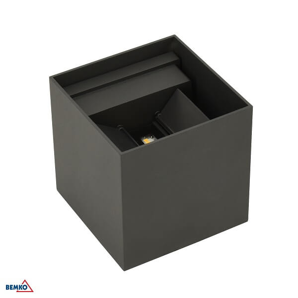 C25-EL2-KS-205GR-4K LED SVJETILJKA DEKORATIVNA VALIT 12W 4000K IP54 KVADRATNA