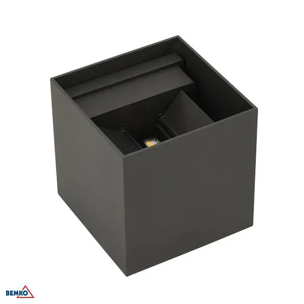 C25-EL2-KS-205GR-4K LED SVJETILJKA DEKORATIVNA VALIT 12W 4000K IP54 KVADRATNA