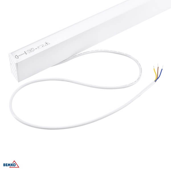 C26-LOR-30WH-3K LED SVJETILJKA LINIJSKA LORIEN 30W 120cm 3600lm 3000K BIJELA