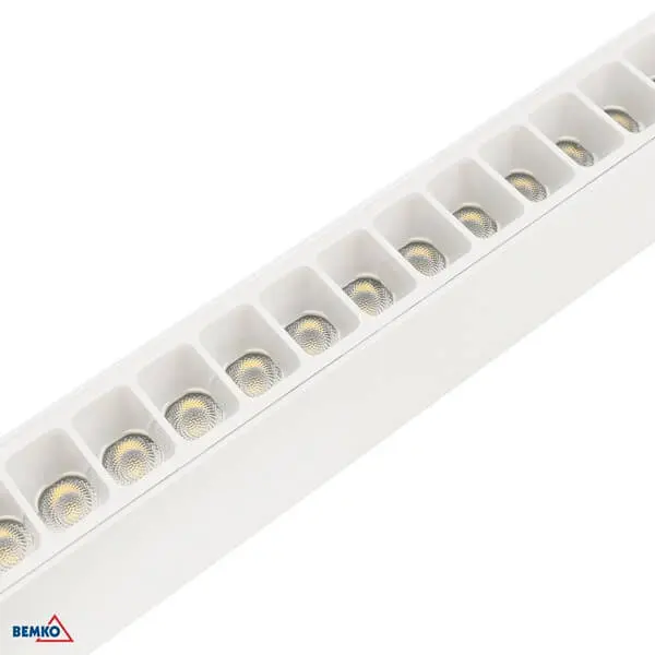 C26-LOR-30WH-4K-UGR LED SVJETILJKA LINIJSKA LORIEN 30W 120cm 3600lm 4000K UGR19 52° BIJELA