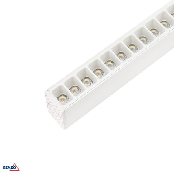 C26-LOR-30WH-4K-UGR LED SVJETILJKA LINIJSKA LORIEN 30W 120cm 3600lm 4000K UGR19 52° BIJELA