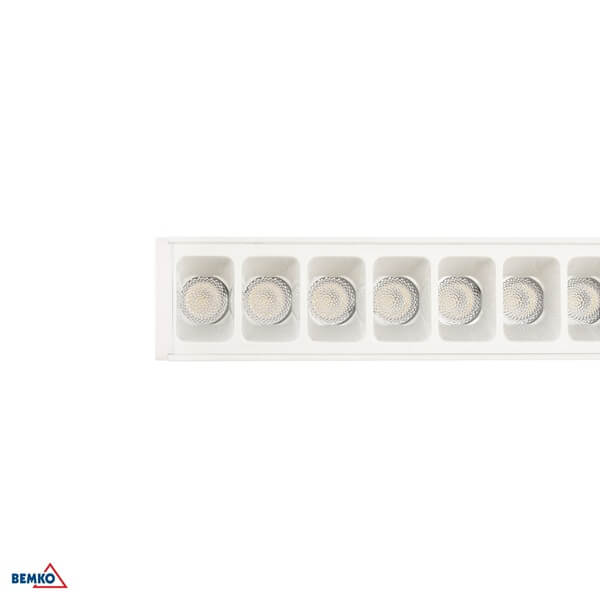 C26-LOR-30WH-4K-UGR LED SVJETILJKA LINIJSKA LORIEN 30W 120cm 3600lm 4000K UGR19 52° BIJELA